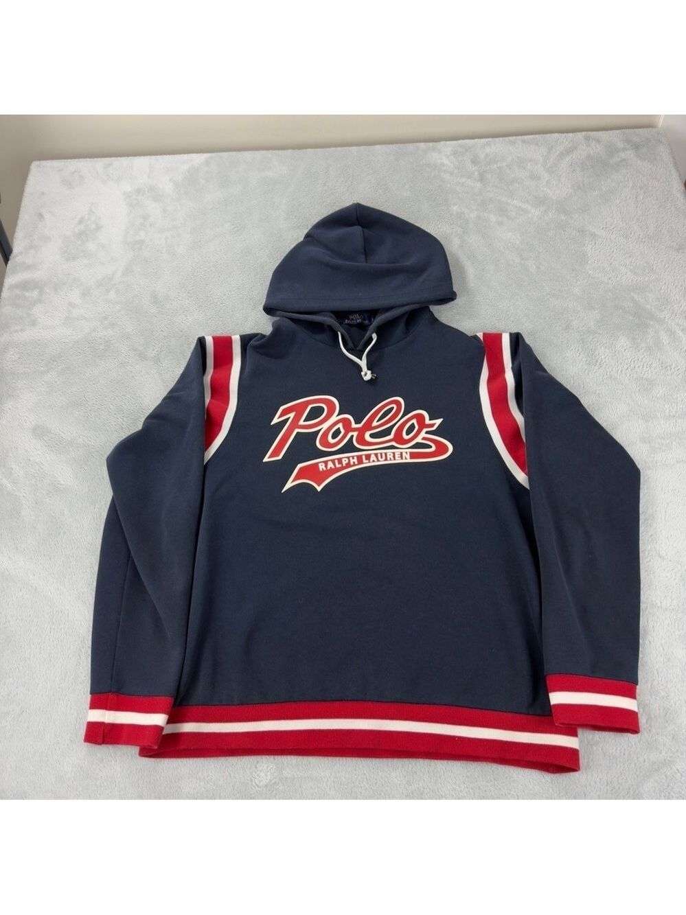 Polo Ralph Lauren Men's Hoodie Large Script Embroidered
